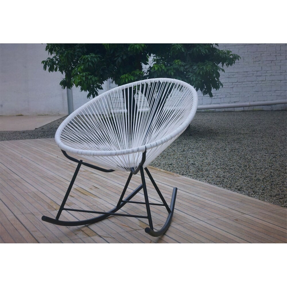 White vinyl shop outdoor chairs