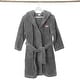 preview thumbnail 8 of 21, Sweet Kids 100% Polyester SUPER PLUSH Double Brushed Hooded Bathrobe - CROWN