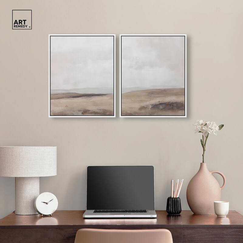 Quietude II Canvas Set of 2 by Art Remedy