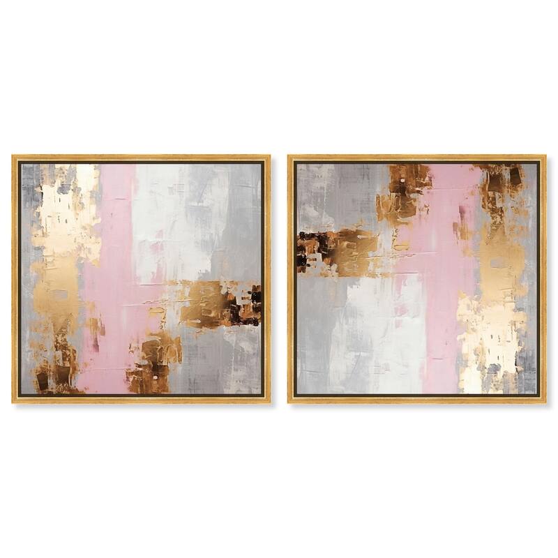Golden Pomegranate Canvas by Art Remedy - 16" x 24" - White