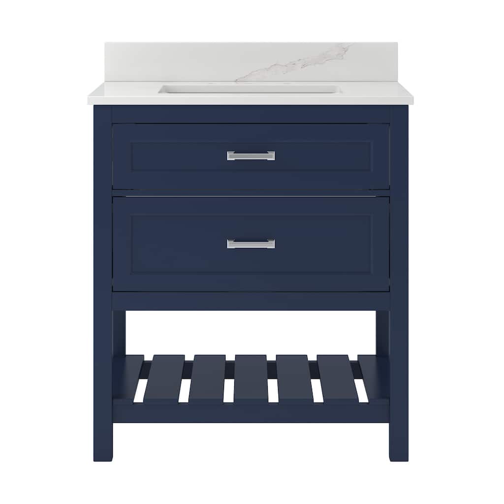 CRAFT + MAIN LSVT3122D-QCB Lawson 31" Free Standing Single Basin