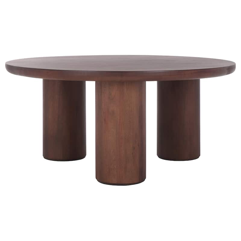SAFAVIEH Home Mork 3-Leg Round Top Coffee Table - 40Wx40Dx18H