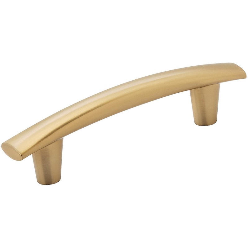 Amerock BP37310 Willow 3-3/4" Center to Center Bar Cabinet Pull - Champagne Bronze