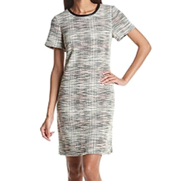 tommy hilfiger black and pink dress