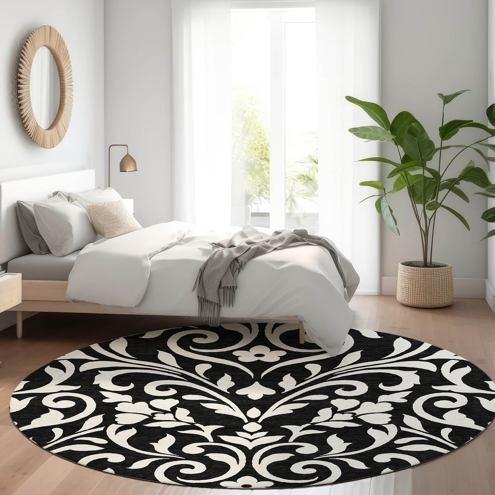 Premium Washable Super Soft Floral Chic Mayfield Rug