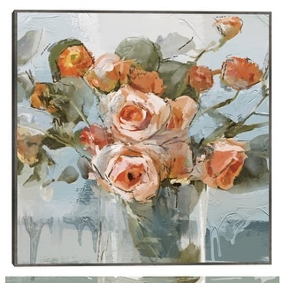 Peachy Dreams By Studio Arts Canvas Art Print - Bed Bath & Beyond