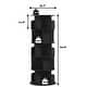 preview thumbnail 78 of 102, 4/5/6 Tiers Round Rotating Bookcase, Revolving Floor Standing Bookshelf Corner Organizer Display