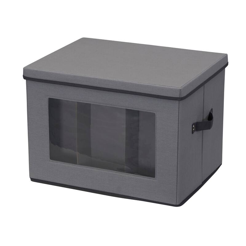 Household Essentials Wine and Bottle Storage Chest