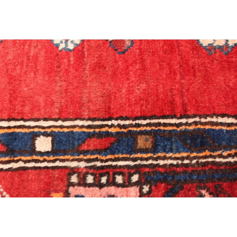 ECARPETGALLERY Hand-knotted Konya Anatolian Red Wool Rug - 3'10 x 7'3