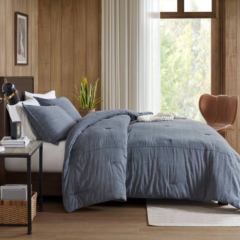 GDF Studio - Haven Twill Washed Cotton Comforter Set