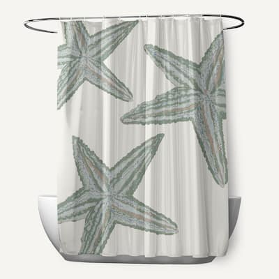 Starfish Constellation Shower Curtain