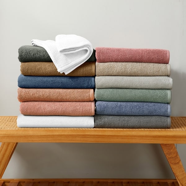 slide 2 of 176, Linery & Co. Luxury Cotton Textured Bath Towel.