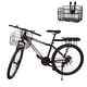 Folding Bike Front Basket, Bike Wire Basket with Handles - Bed Bath ...