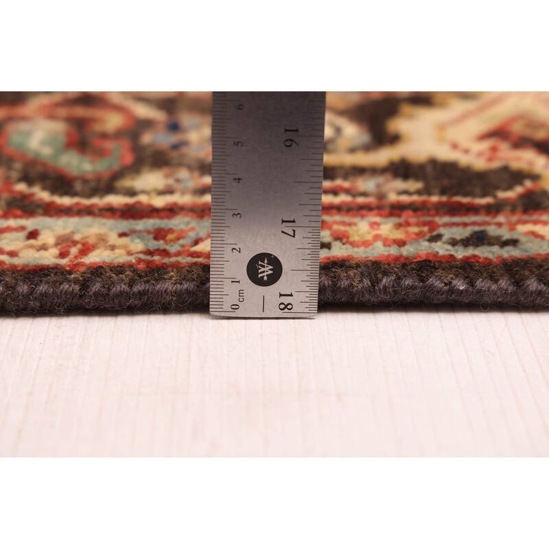 ECARPETGALLERY Hand-knotted Jules Sultane Black Wool Rug - 4'0 x 6'1