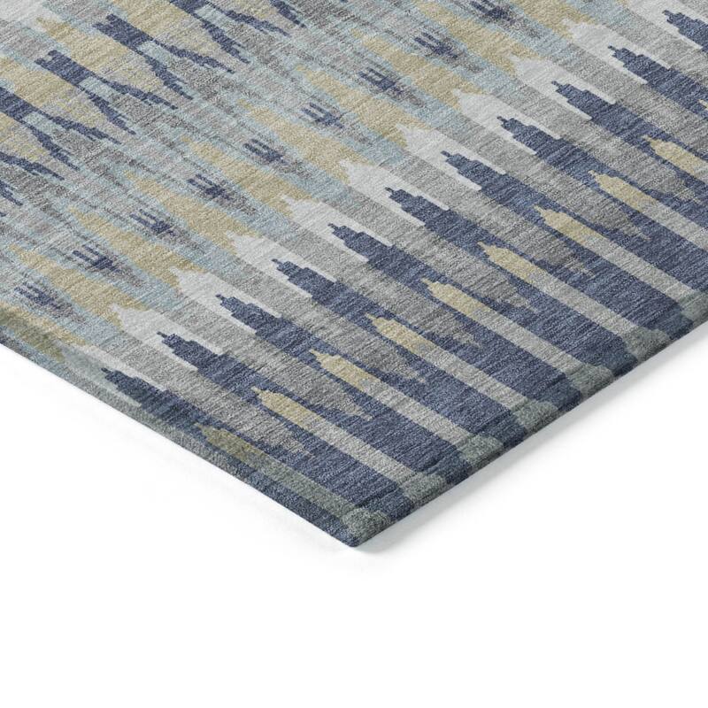 HomeRoots Southwestern Transitional Rectangle Outdoor Rug