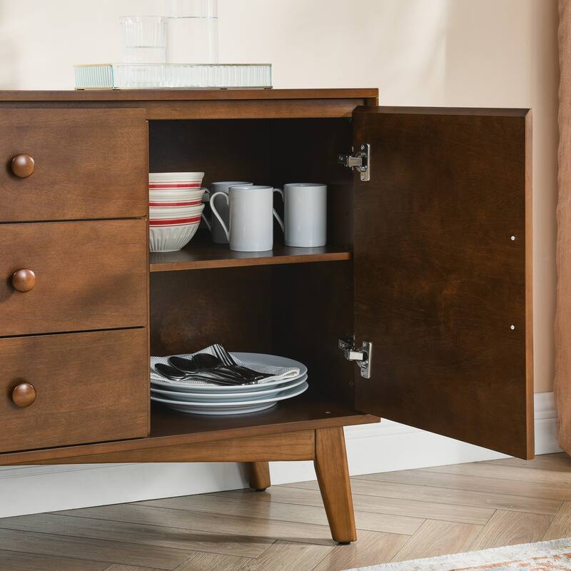 47.3" Mid Century Modern Sideboard Buffet Cabinet