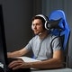 preview thumbnail 41 of 56, Costway Massage Gaming Chair Reclining Racing Office Computer Chair