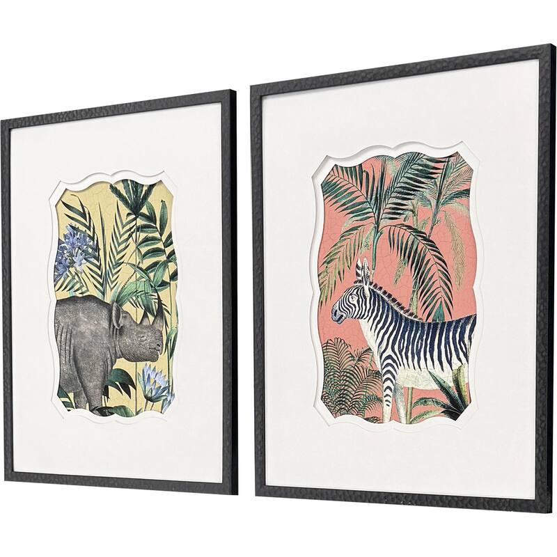 Paragon Wild Wonderland II Framed Art - Set of 2