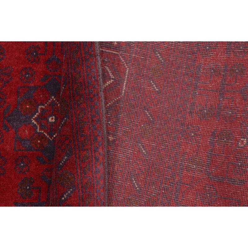 Southwestern Biljik Khal Mohammadi Nala Red/Blue Rug - 5'1'' x 6'6''