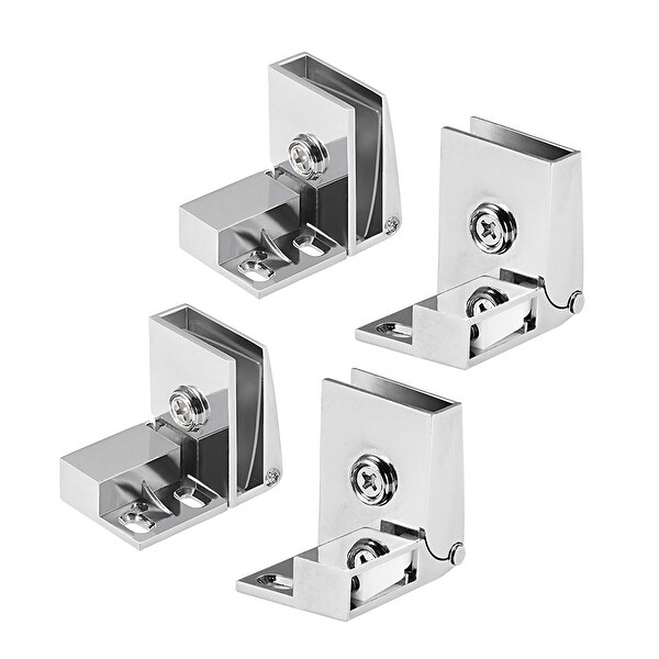 Glass Door Cabinet Door Hinge Glass Clamp For 3 5mm Glass