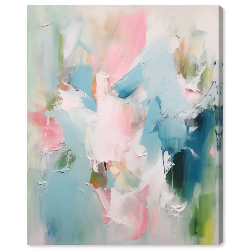Neon Breeze II Canvas by Art Remedy, Gallery Wrapped - 24" x 30"