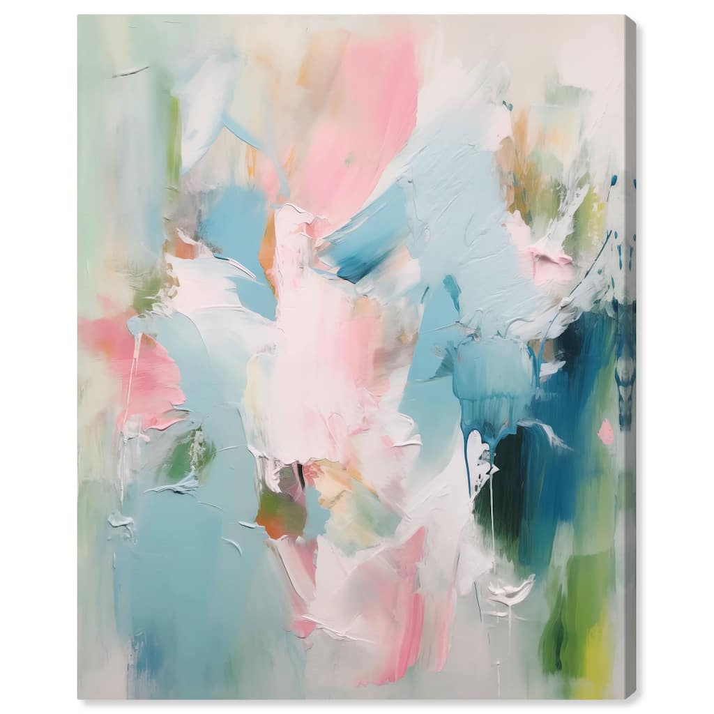 Neon Breeze II Canvas by Art Remedy, Gallery Wrapped