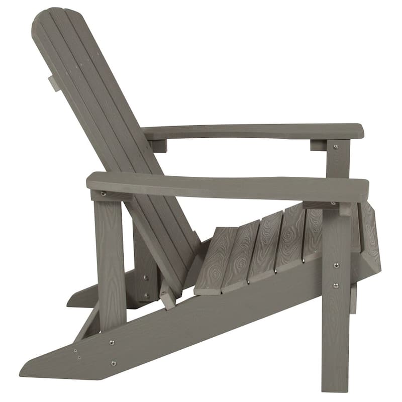 All-weather Poly Resin Wood Outdoor Adirondack Chair (Set of 4)
