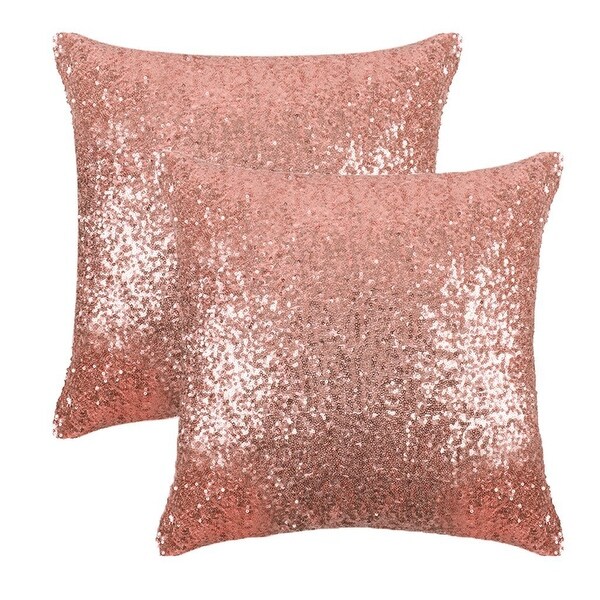 Sparkling Sequins Throw Pillow Covers Bed Bath Beyond 21443794