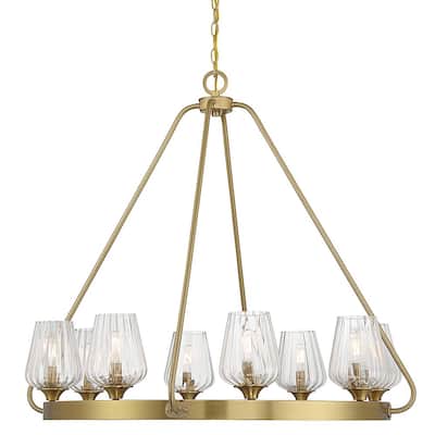 Savoy House 1-3394-8 Carlton 8 Light 36" Wide Chandelier