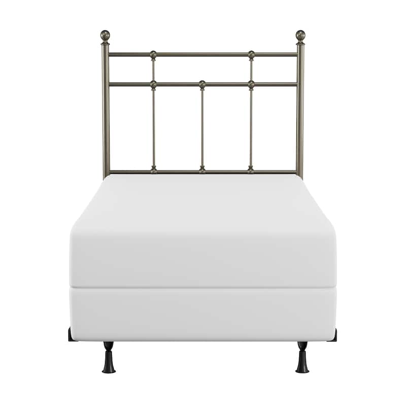 Providence Traditional Metal Headboard with Rails Bed Frame