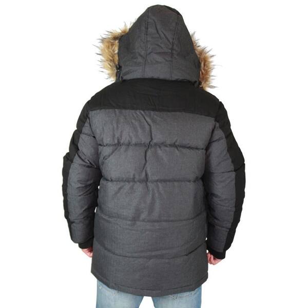 Shop Canada Weather Gear Men S Faux Down Goose Heavy Weight Parka