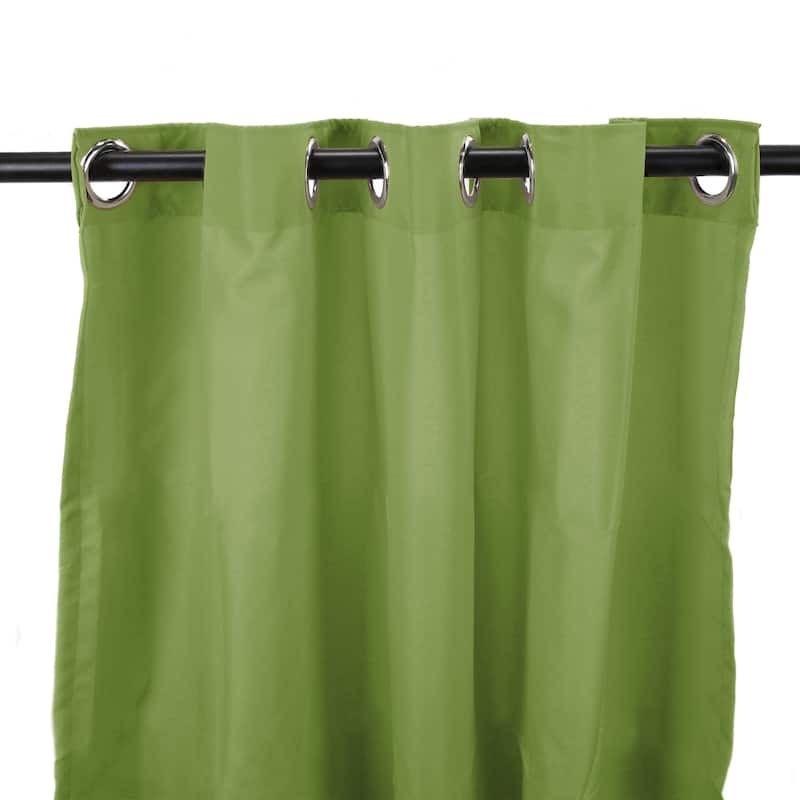 54" x 84" Grommet Semi-Sheer Outdoor Curtain Panel - 54 x 84