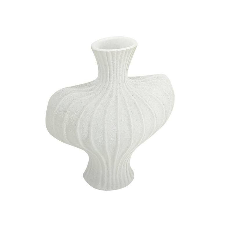 Nordic Boho Flower Vase Heart Shape, Dried Flower Table Centerpiece