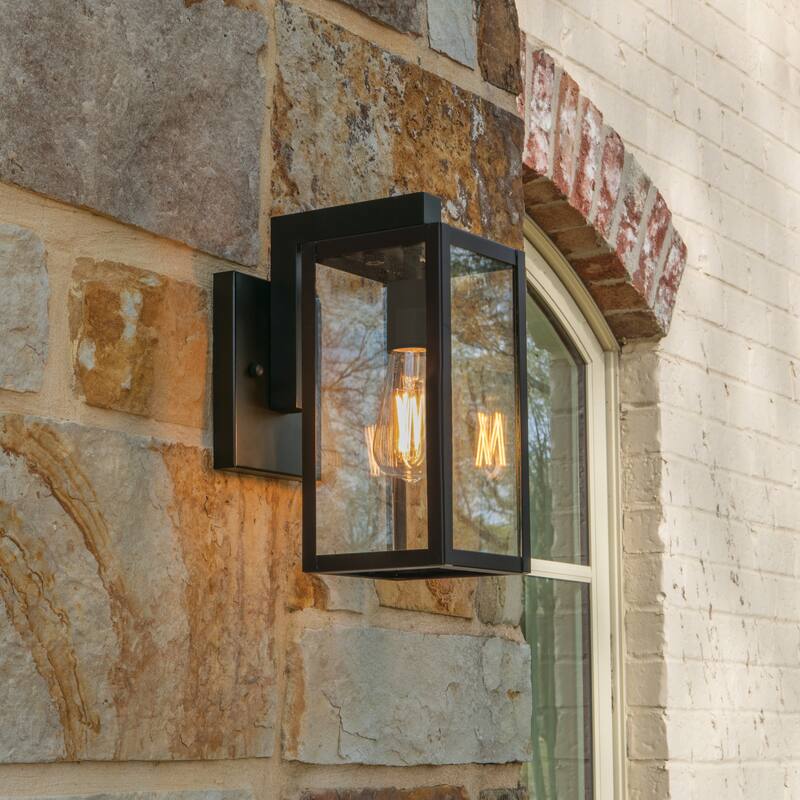 Elk Home Capture Matte Black 1 Light Outdoor Wall Sconce - Matte Black