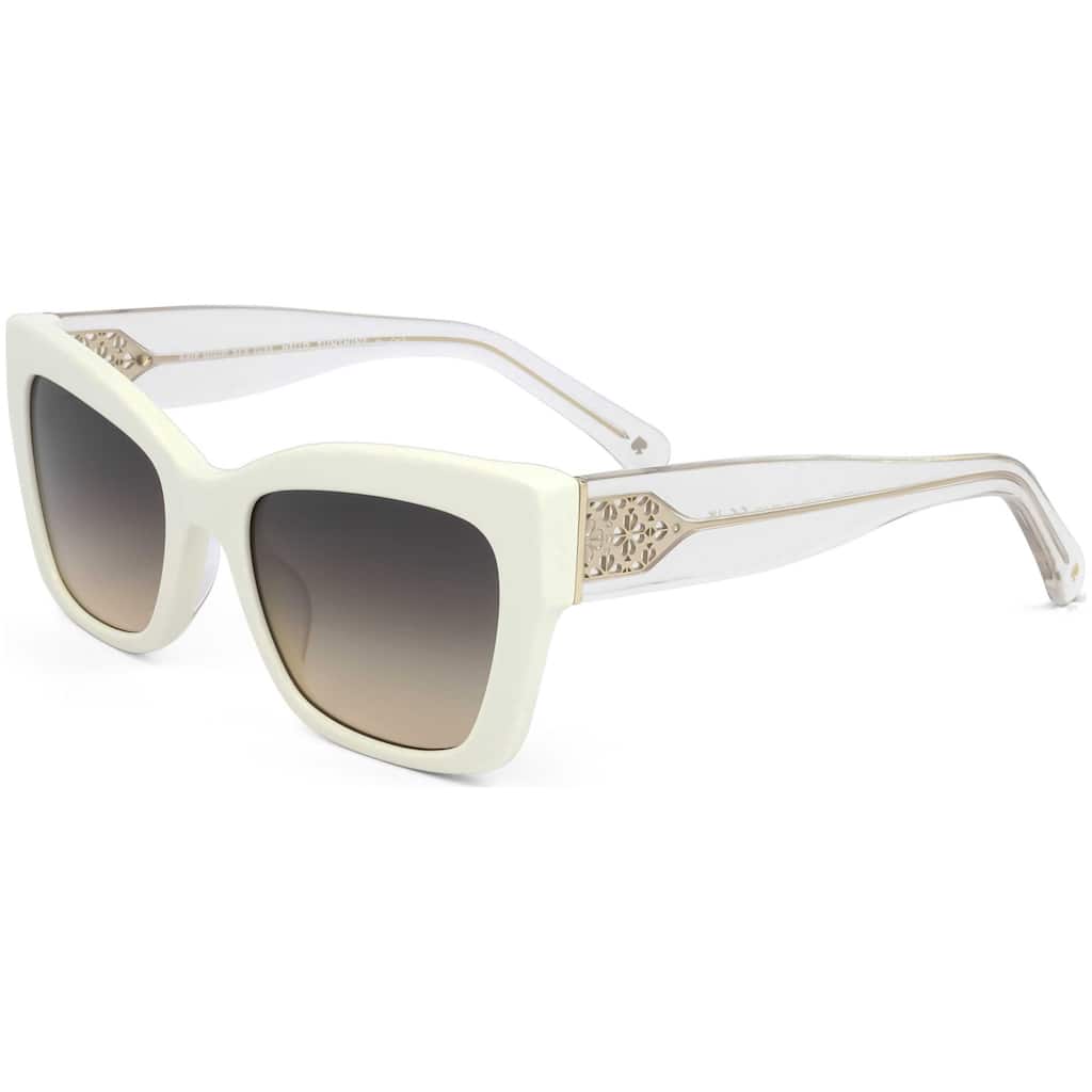 Kate Spade Women's Valeria 53mm White Sunglasses VALERIA-S-VK6-53