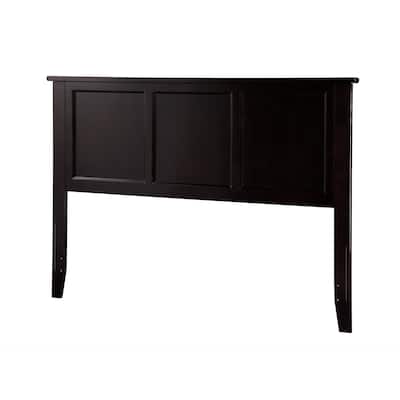 Wood Panel Headboard with Classic Detailing and USB Charger, Fits Standard Frames for a Timeless Bedroom Look