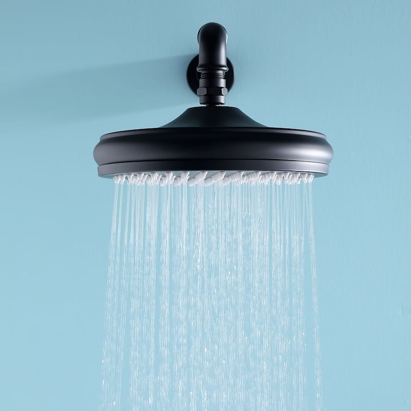 2-Handle 3-Spray Patterns Solid Brass Shower System (Valve Included)