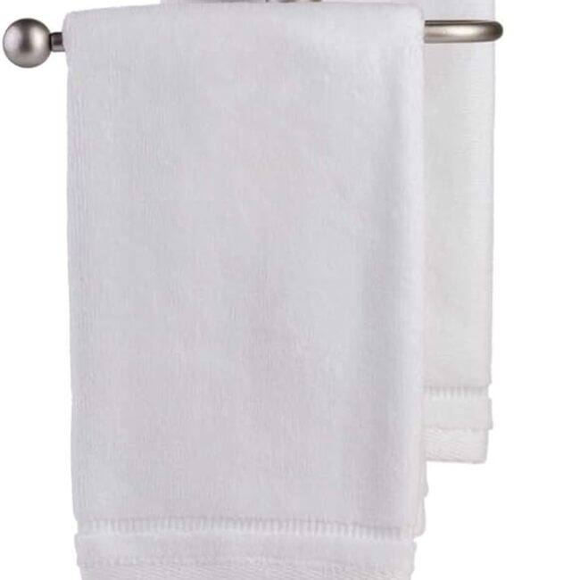 Creative Scents Cotton Fingertip Towels 4 pc. Set 11x8 Inch - white