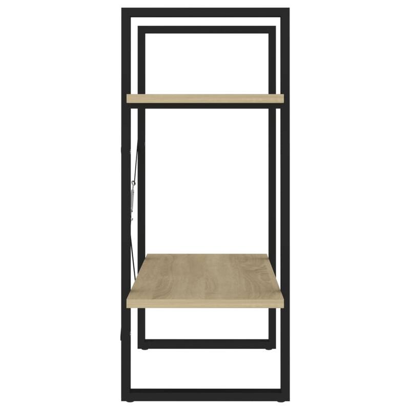 vidaXL Bookshelf Book Cabinet Shelving Unit for Living Room Engineered Wood