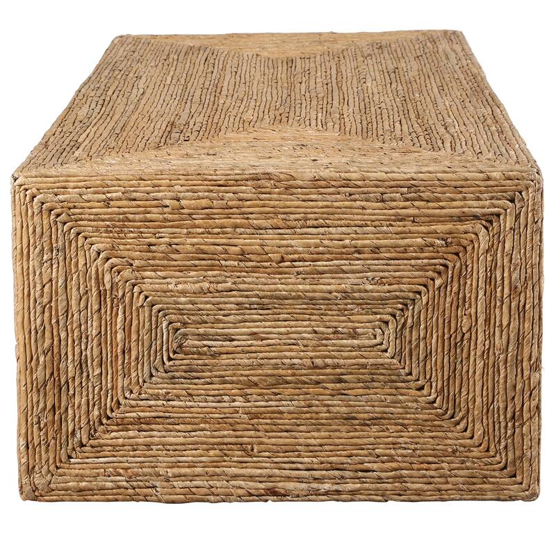 Uttermost Rora Open Coastal Coffee Table - 46"W x 17"H x 25"D - 46"W x 17"H x 25"D