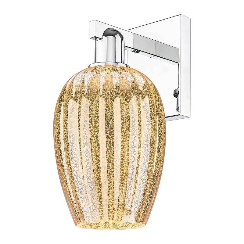 Innovations Lighting Downtown Urban - Preston - 1 Light 6" Flute Shade Wall-mounted Sconce