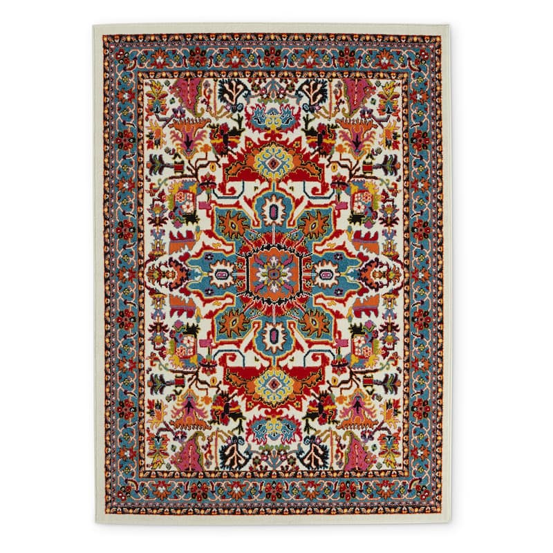 Nourison Oakdale Traditional Persian Medallion Area Rug