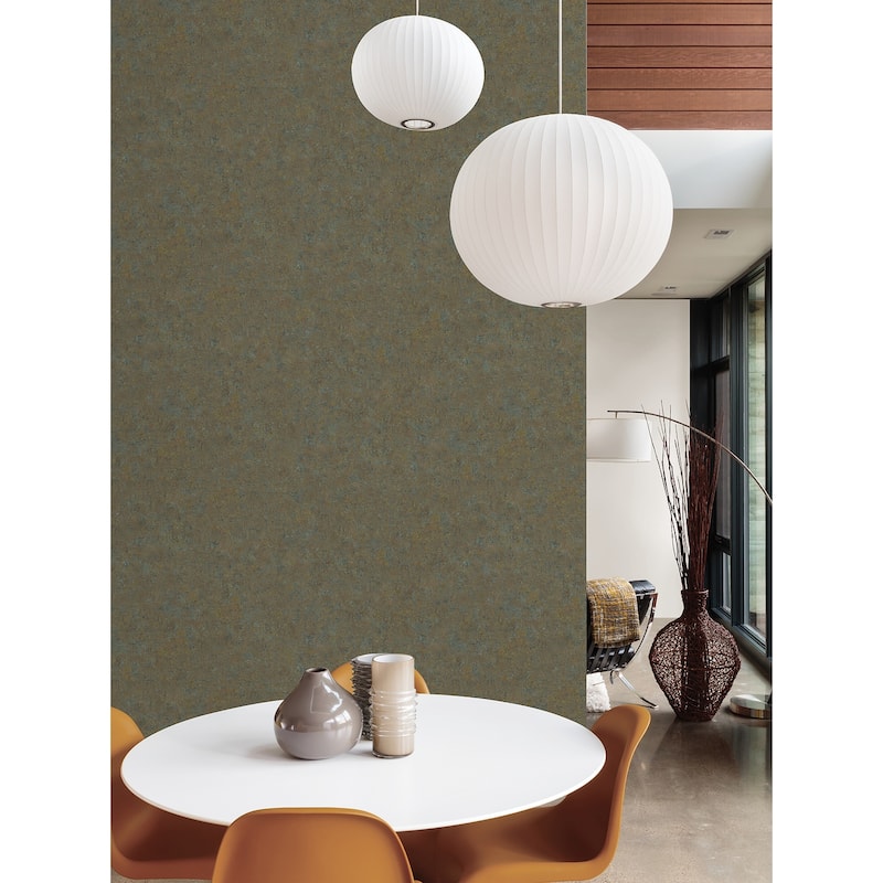 Advantage Ryu Multicolor Cement Texture Wallpaper - 20.9in x 396in x 0.025in - 20.9in x 396in x 0.025in