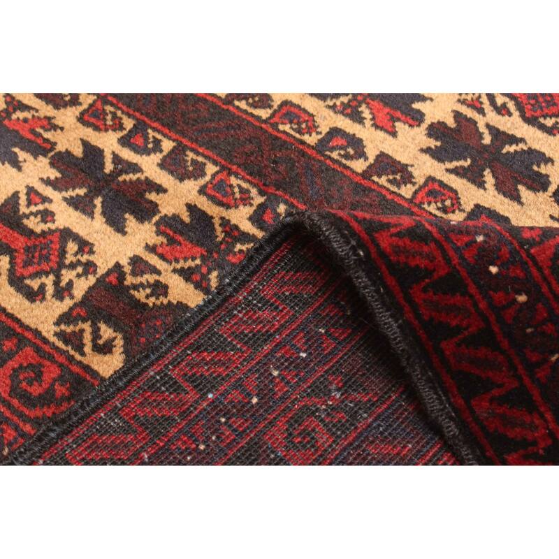 ECARPETGALLERY Hand-knotted Teimani Light Brown Wool Rug - 2'9 x 4'7