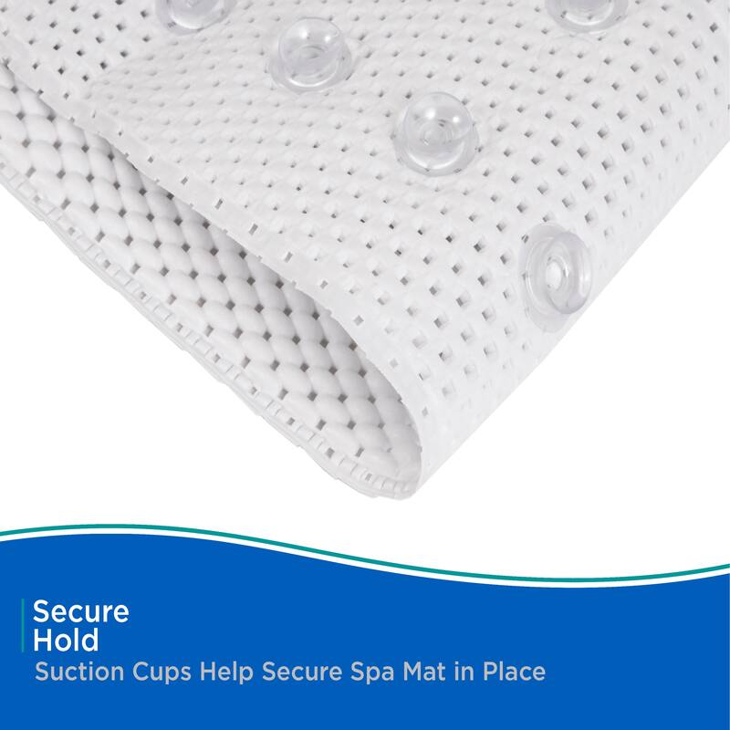 Kenney Cushioned Foam Spa Tub Mat, 14" W x 49" L