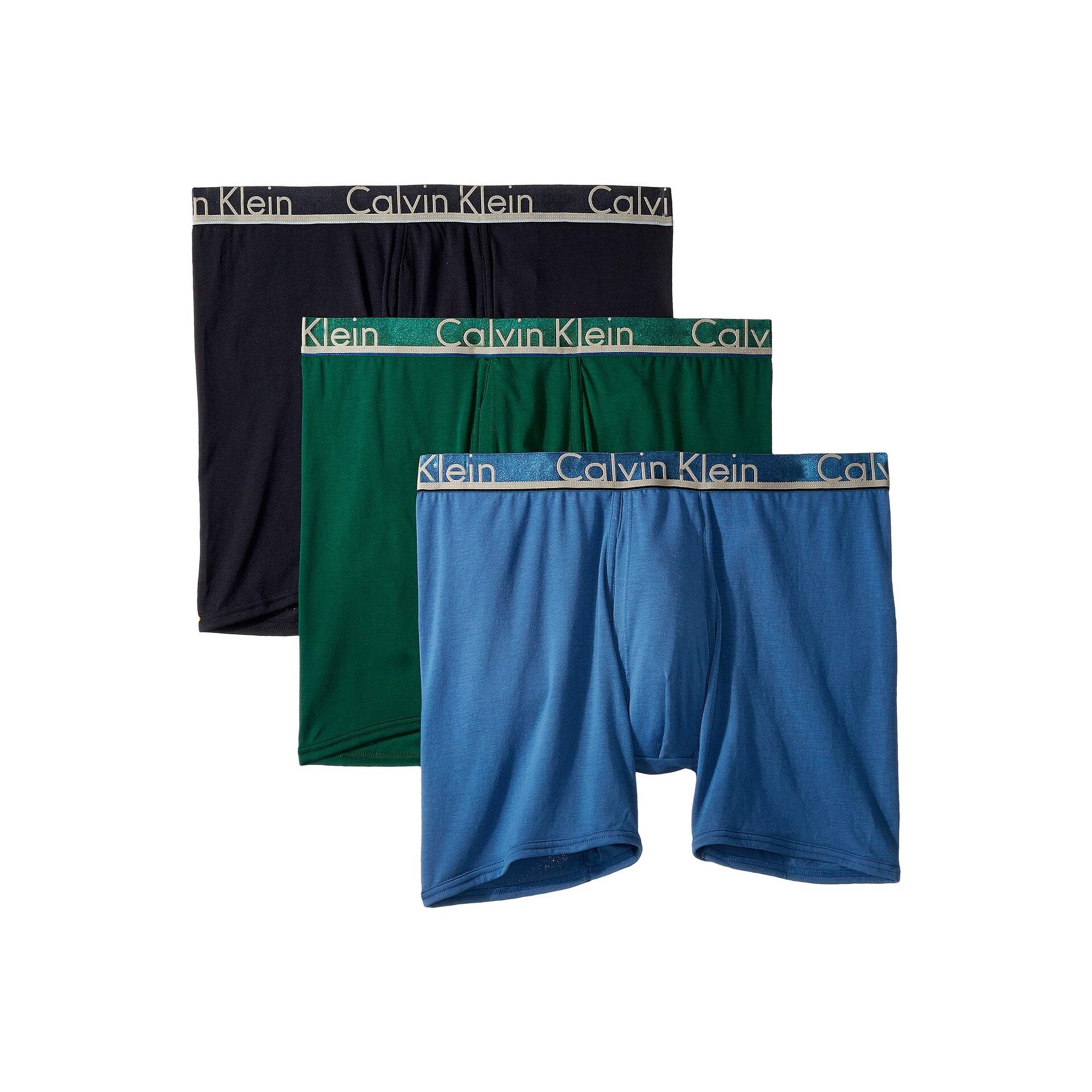 Calvin Klein Men's Comfort Microfiber 3-Pack Boxer Brief NB1361