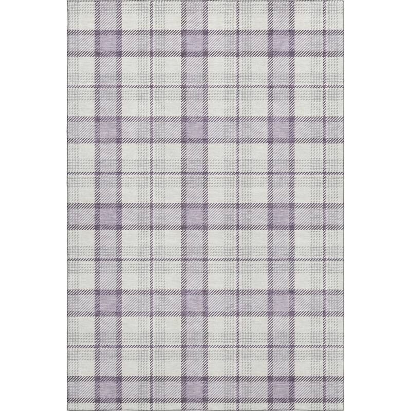 Premium Washable Super Soft Plaid Mayfield Rug