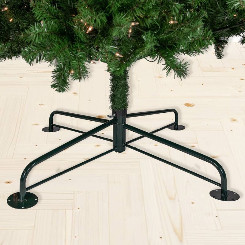 36" Folding Green Metal Tree stand for 9'-14' Artificial Trees