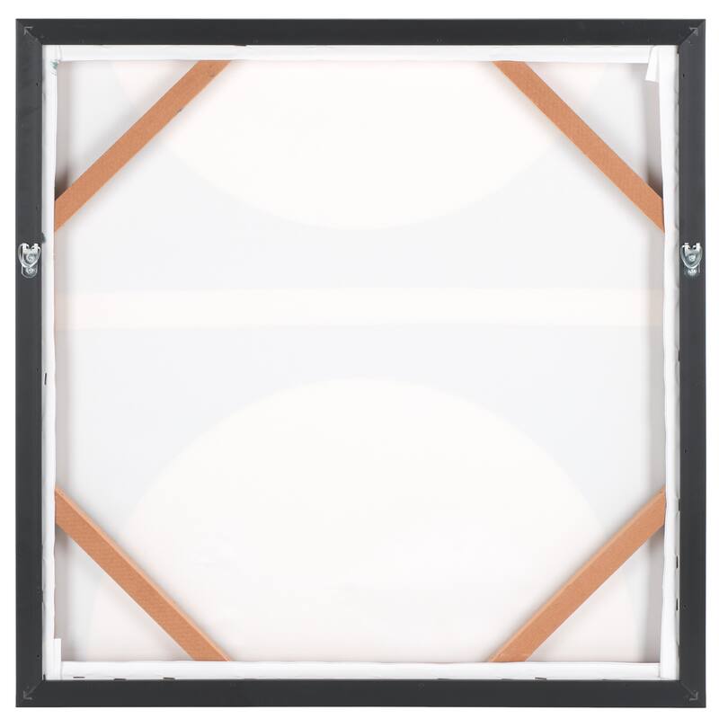 SAFAVIEH Home Around The Block 24-inch Blue/Grey Framed Wall Art - Blue Grey