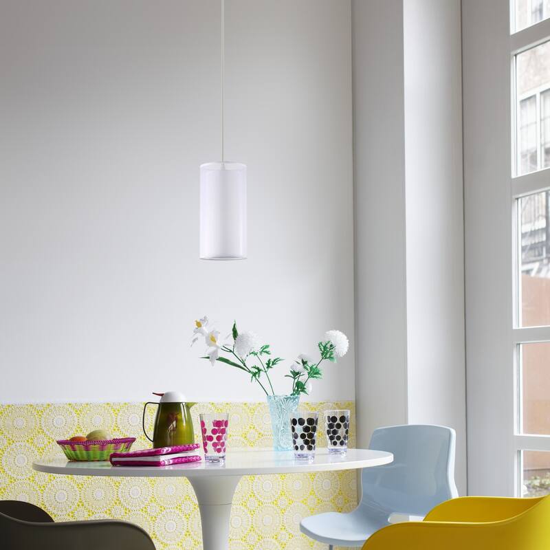 Light Society Medio White Inner Pendant